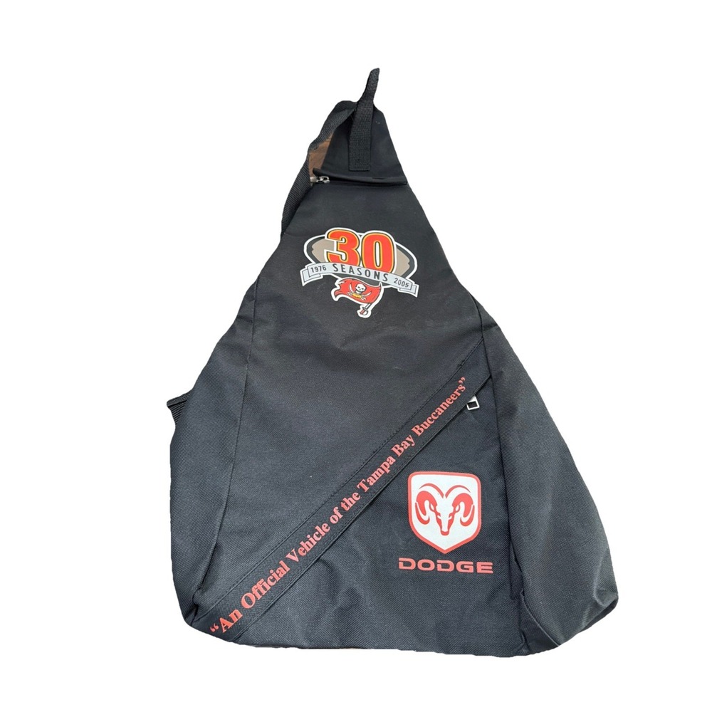 Vintage 2005 Tampa Bay Buccaneers 30 Seasons Dodge Promotional Sling Backpack